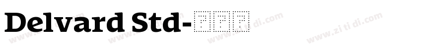 Delvard Std字体转换